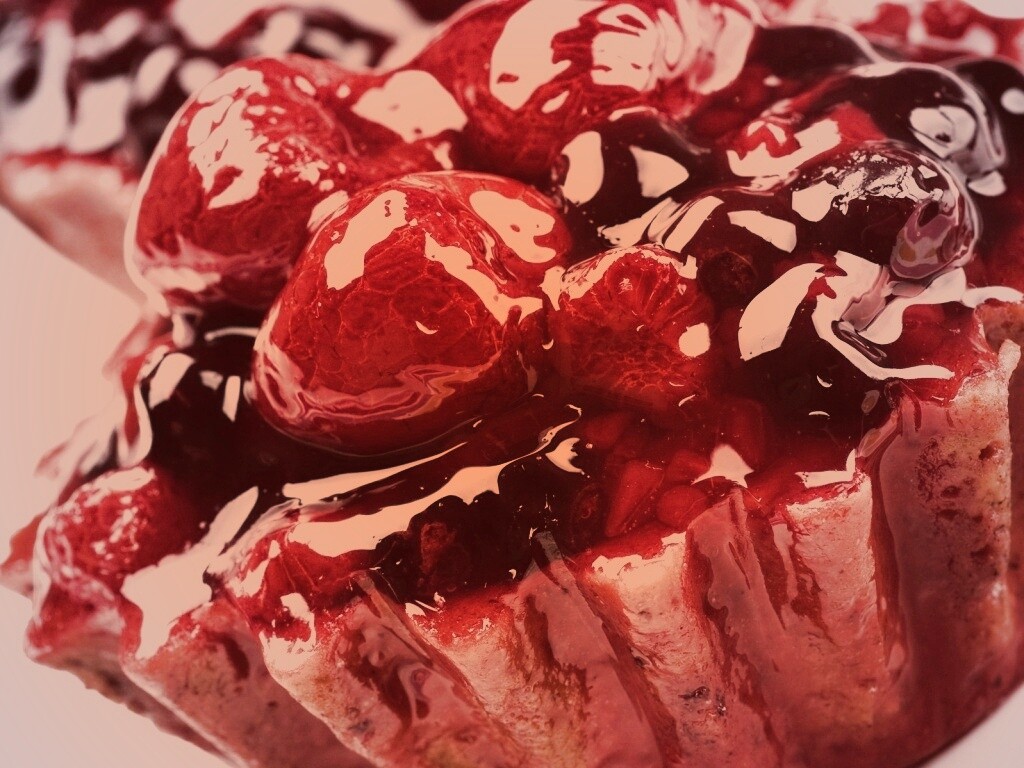 Восхитительная корзиночка с фруктами обои