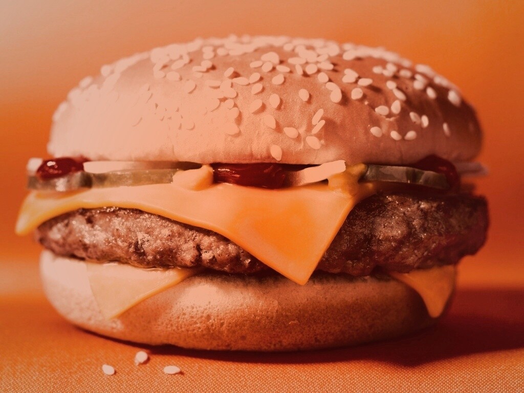 Сочный чизбургер обои