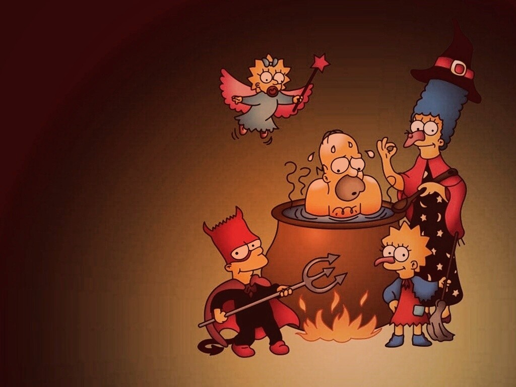 Шабаш Симпсонов обои