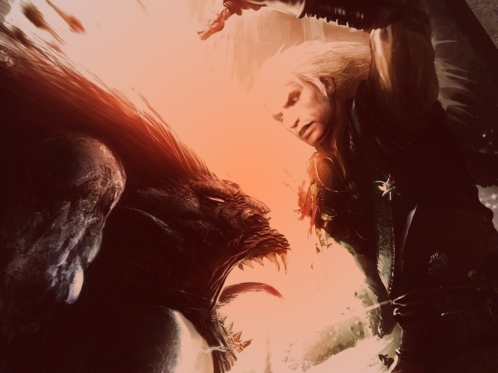 Эпизод из Ведьмака обои