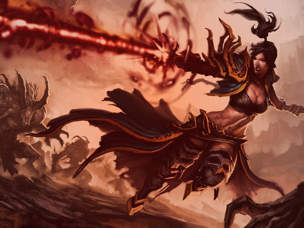 Чародей из Diablo 3 обои