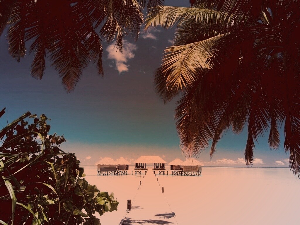Солнечные мальдивы обои