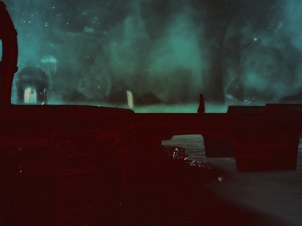 Светящийся путь обои