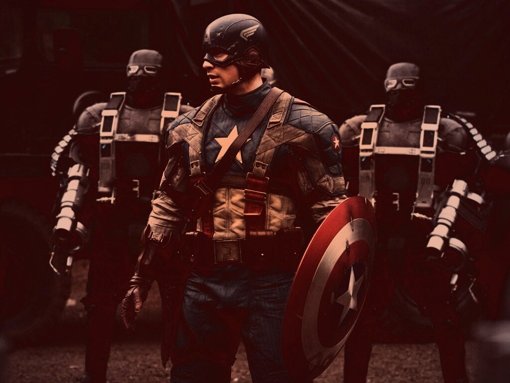 Капитан Америка обои