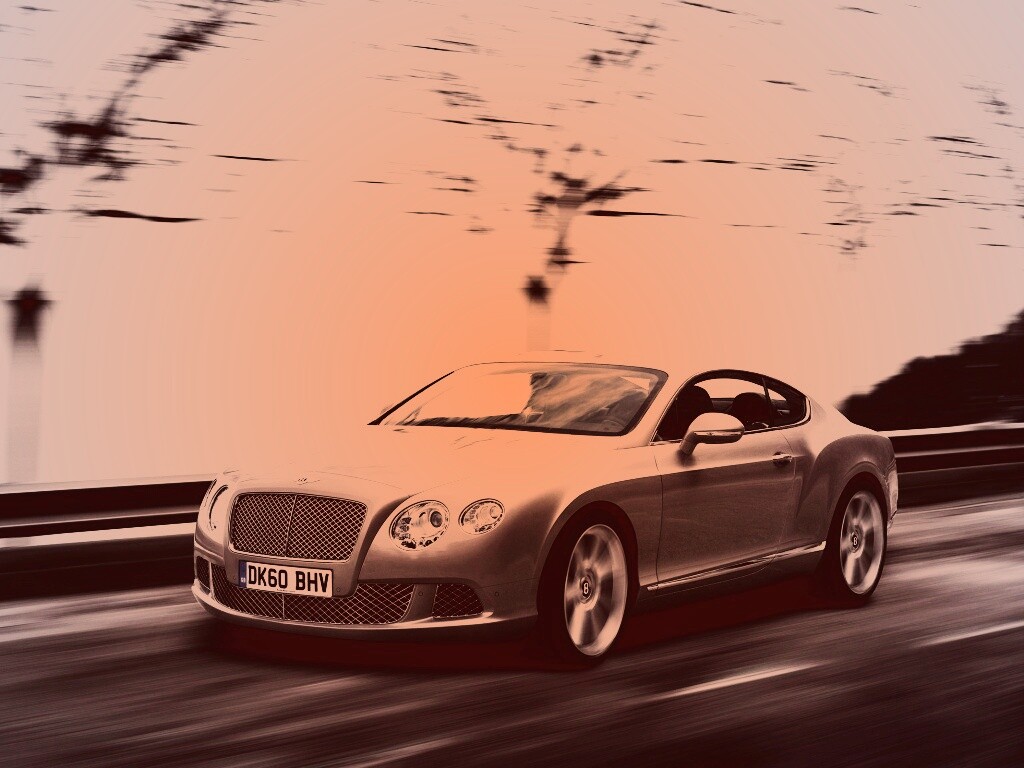 Bentley седан обои