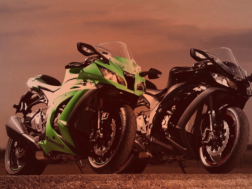 Два Кавасаки обои