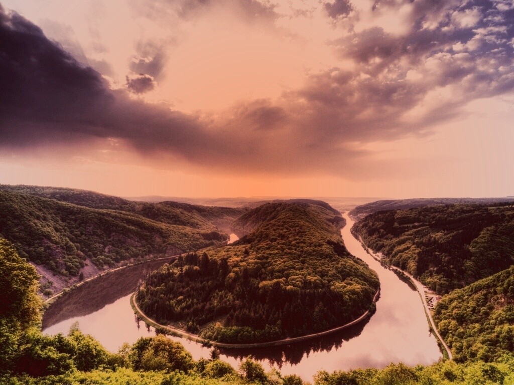 Извилистый каньон обои