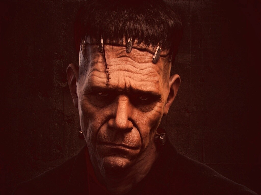 Чудовище Франкенштейна обои