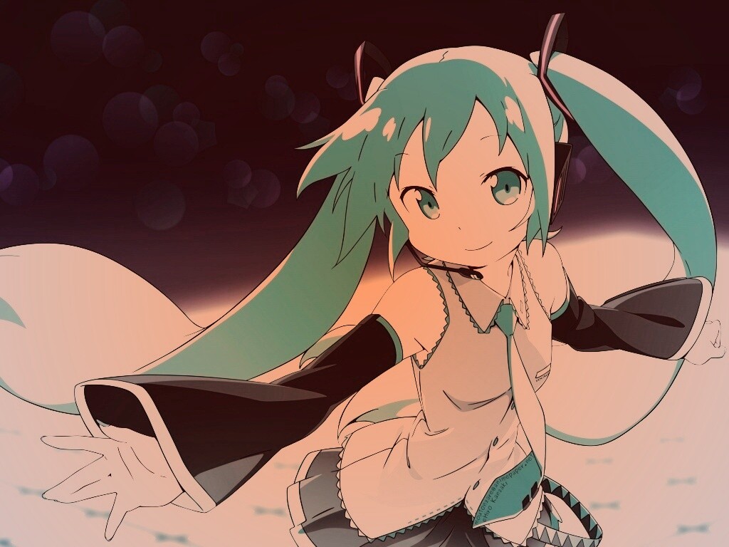 Манга с Хатсуне Мику обои