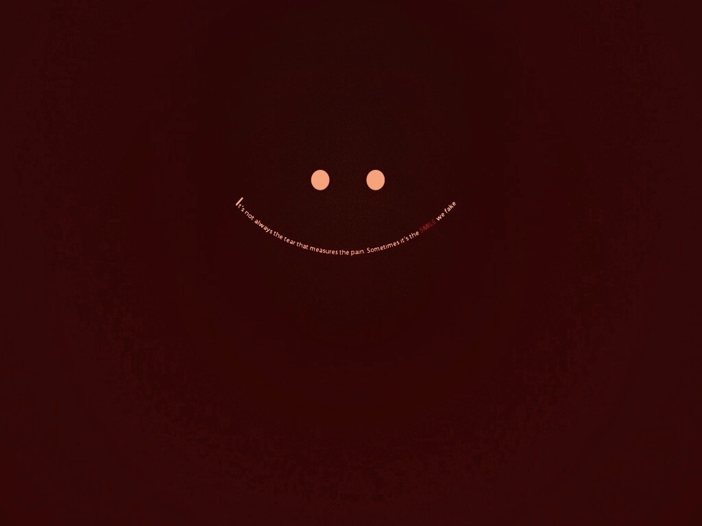 Веселый смайлик обои