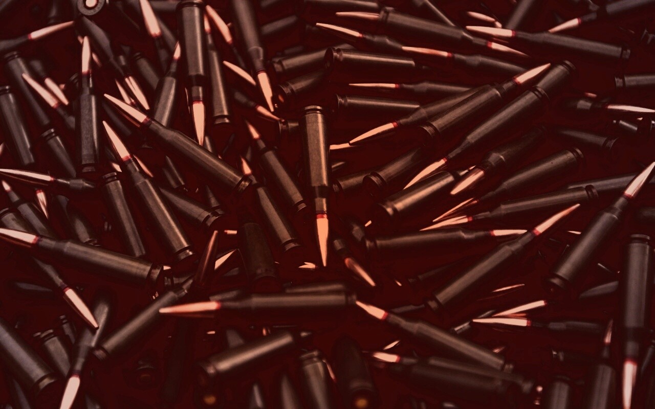 Черные патроны обои