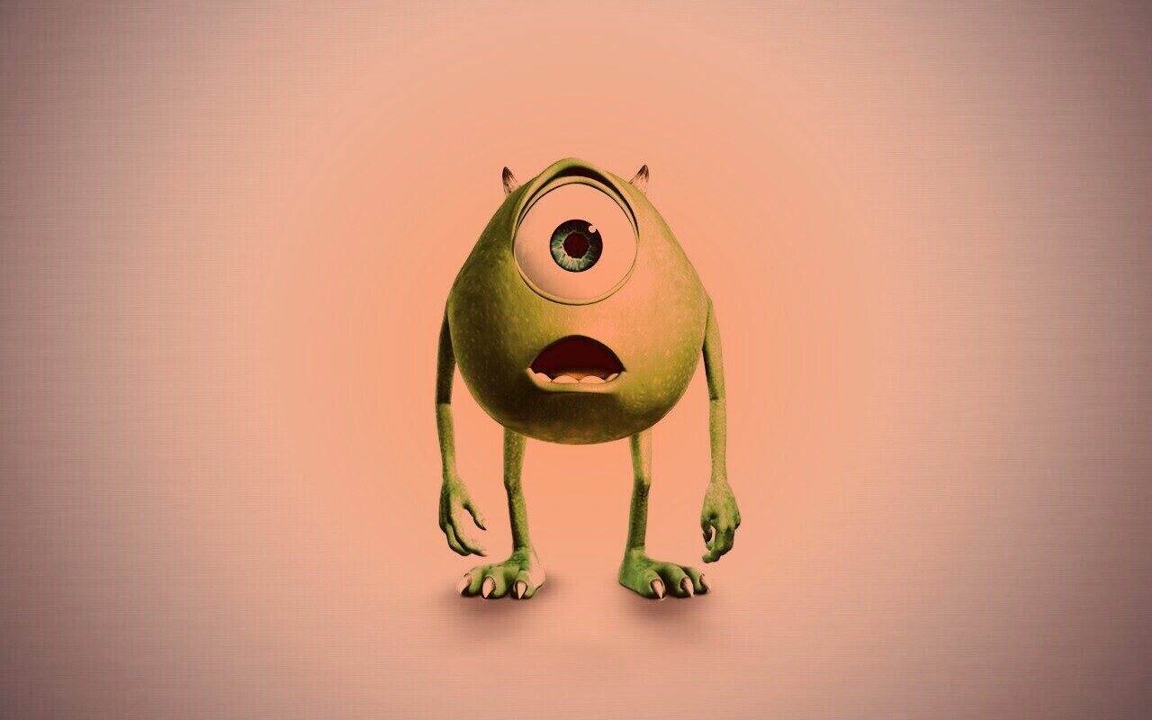 Майк из Корпорации Монстров обои