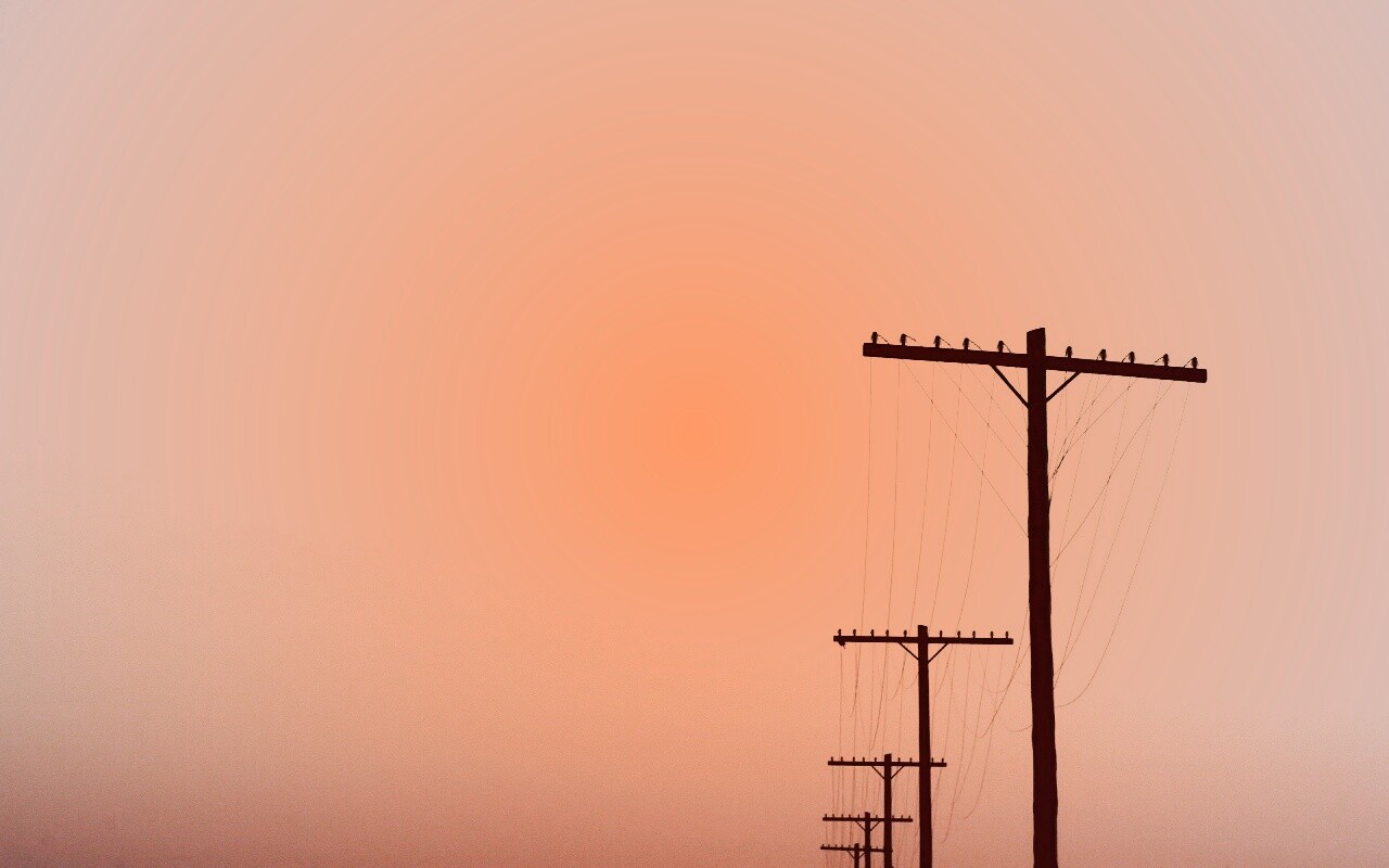 Конец проводов обои