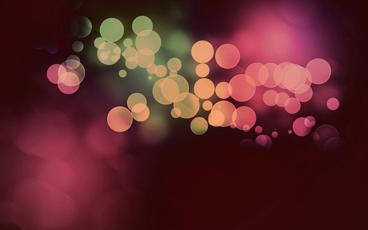 Разноцветные круги света обои