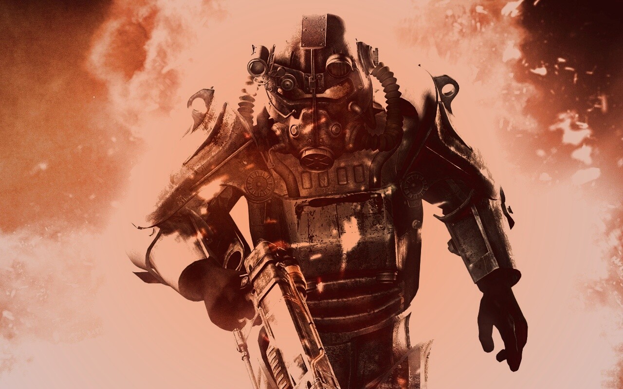 Солдат Братства Стали обои