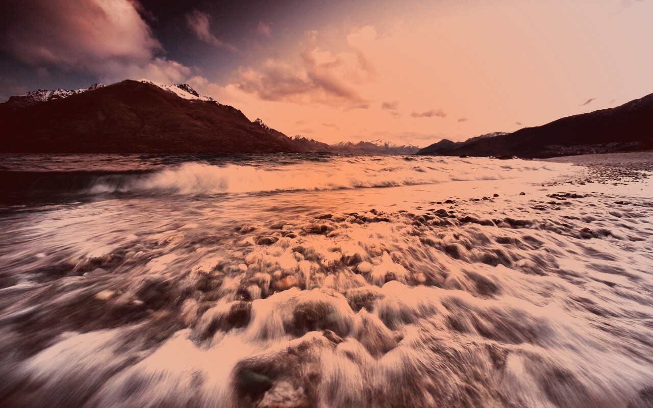 Прибой обои