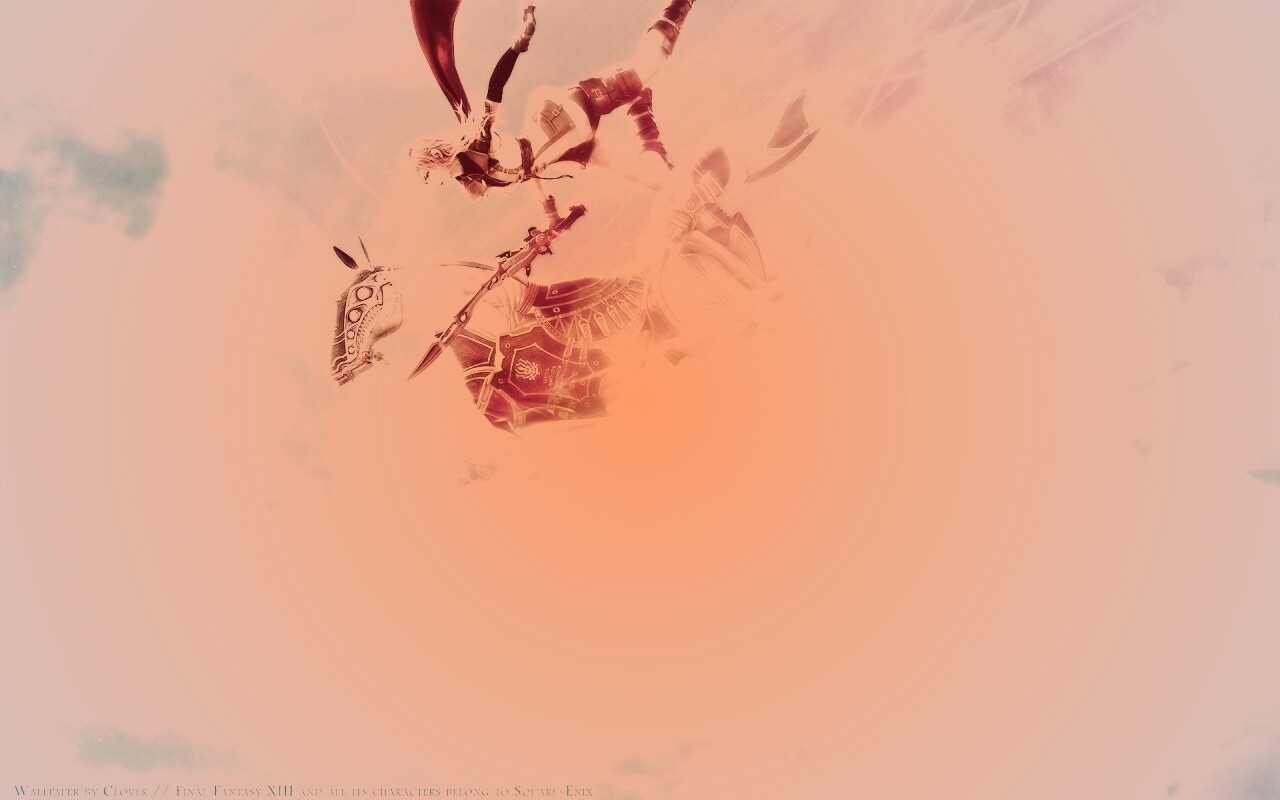 Девушка из Final Fantasy XIII обои