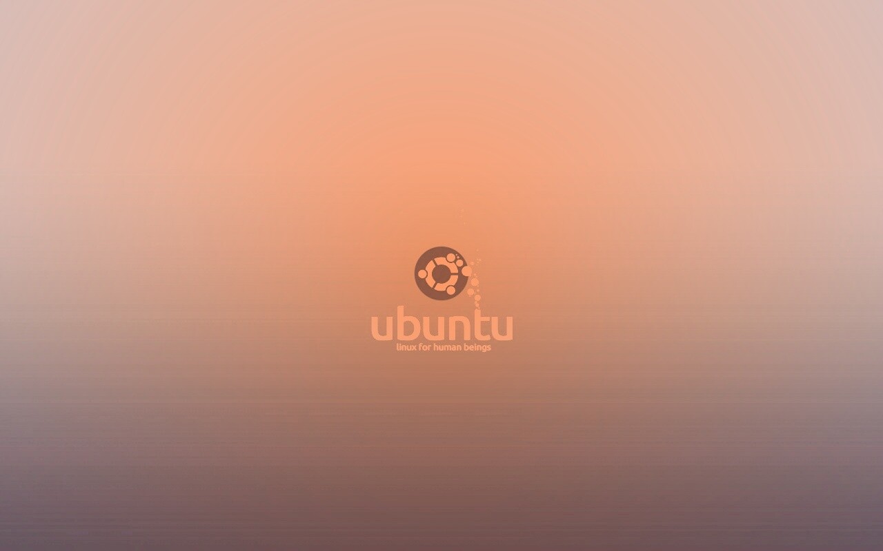 Логотип Ubuntu обои