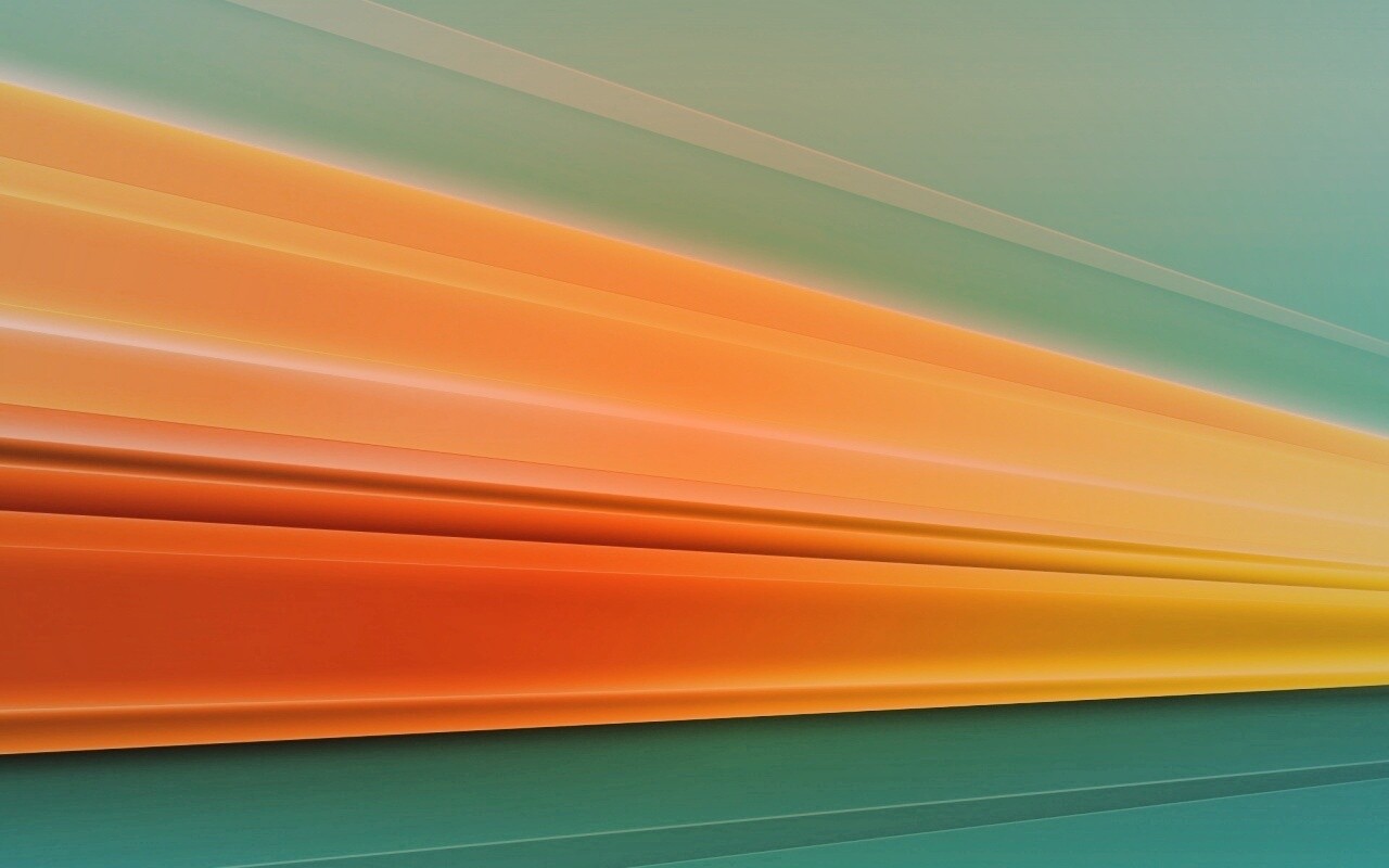 Желтая полоса на голубом обои