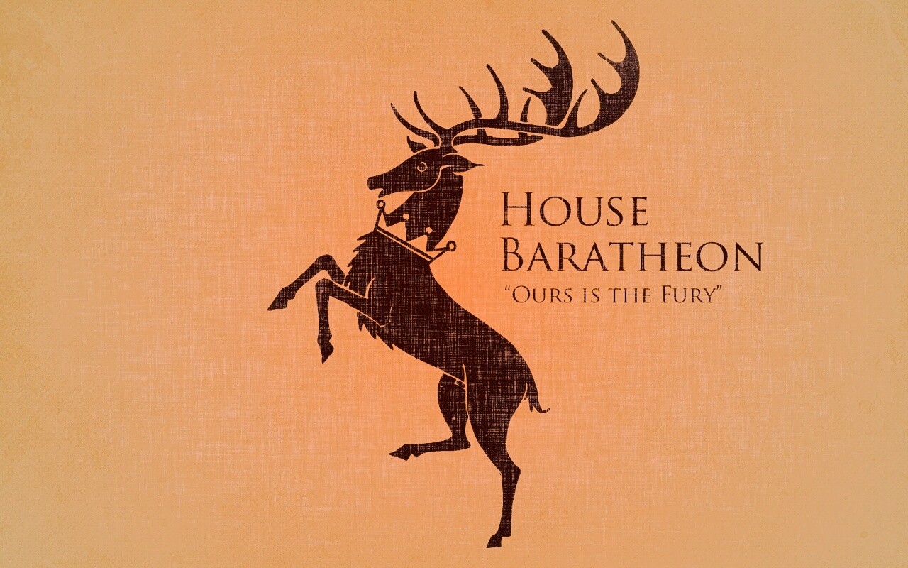 Герб дома Баратеонов обои