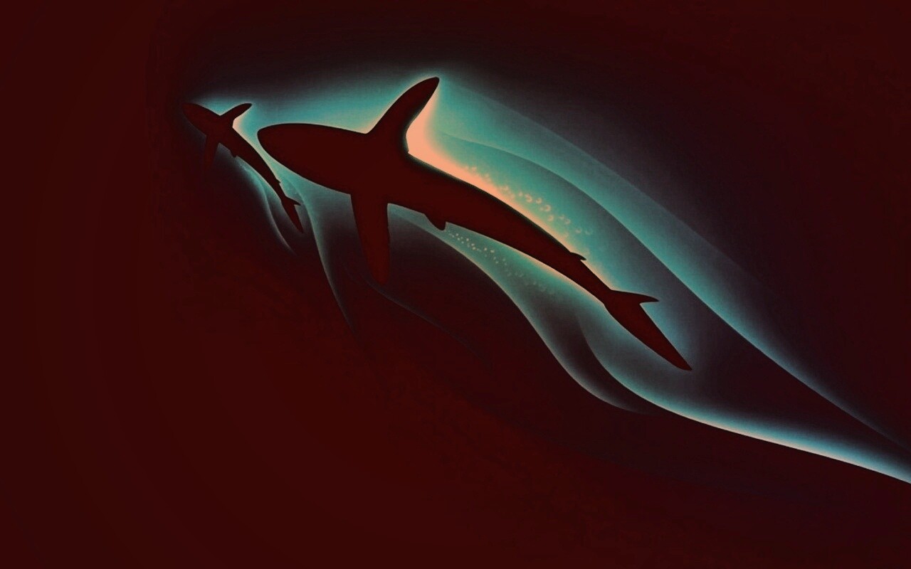 Рыбы в глубине обои