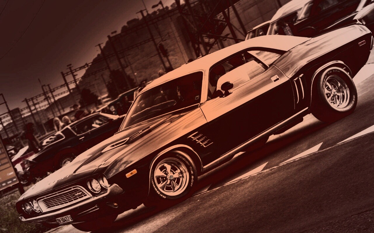 Мускулкар в стиле Mopar обои