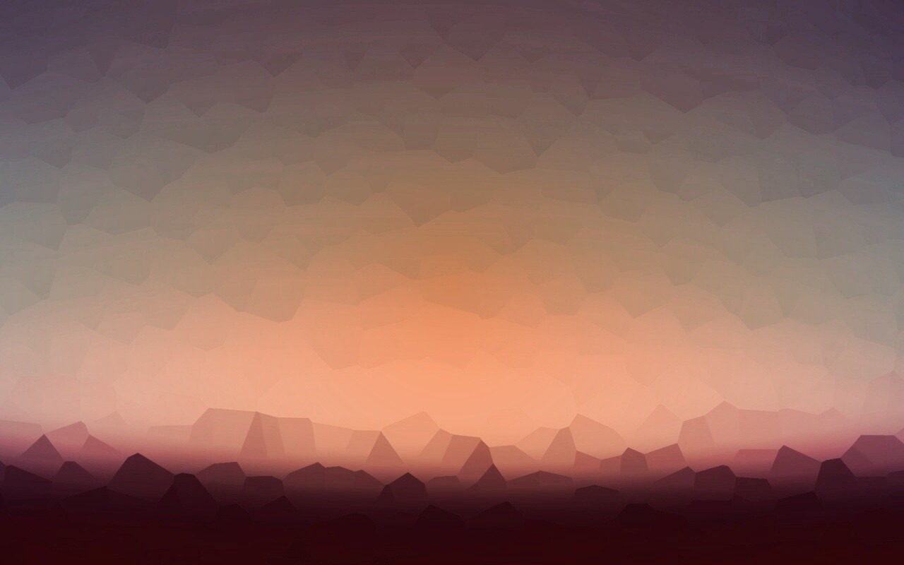 Минималистичный пейзаж обои