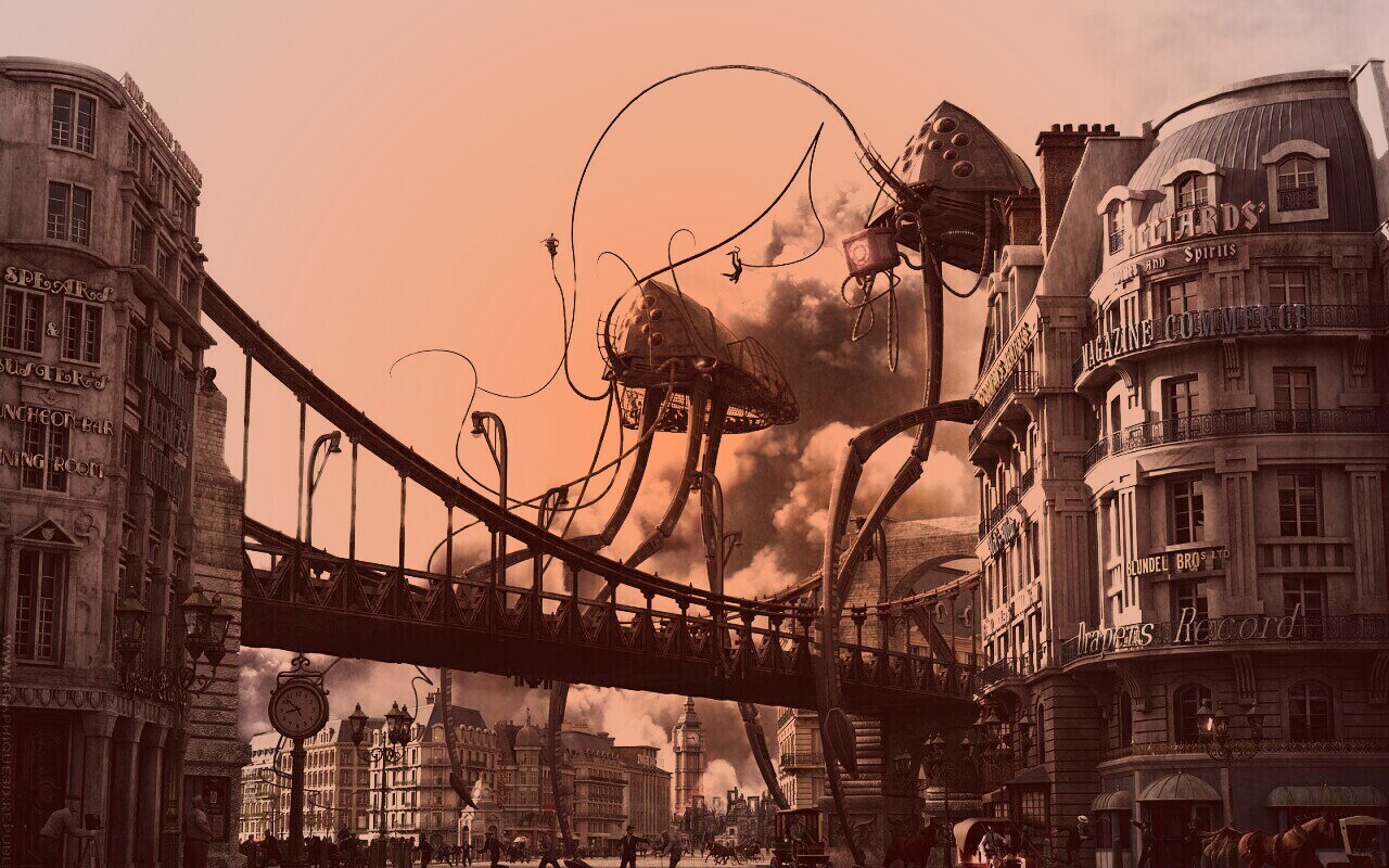 Война миров обои