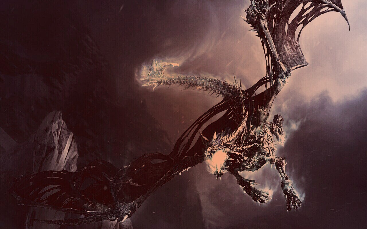 Ледяной дракон обои