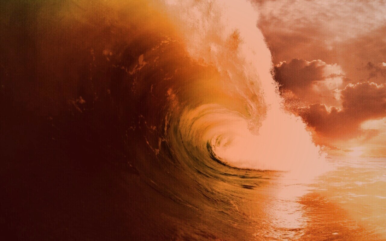 Цунами обои