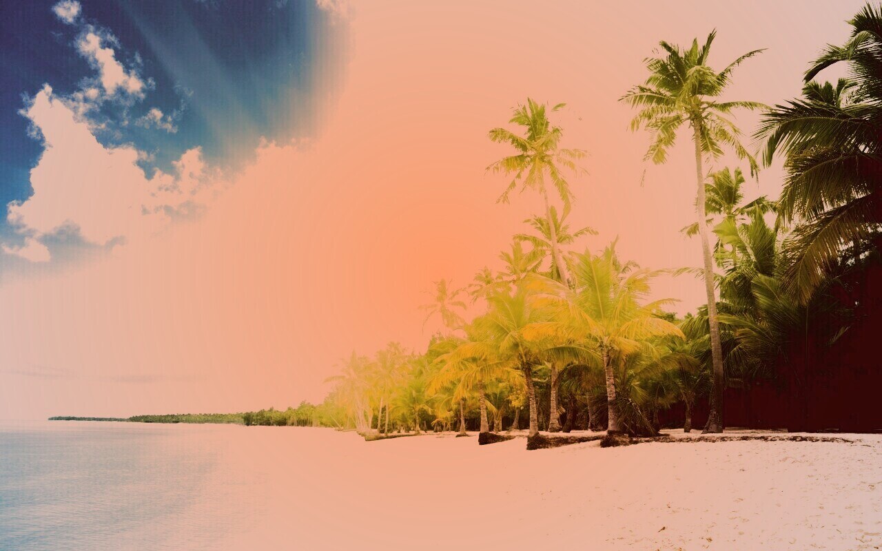 Тропическое побережье обои
