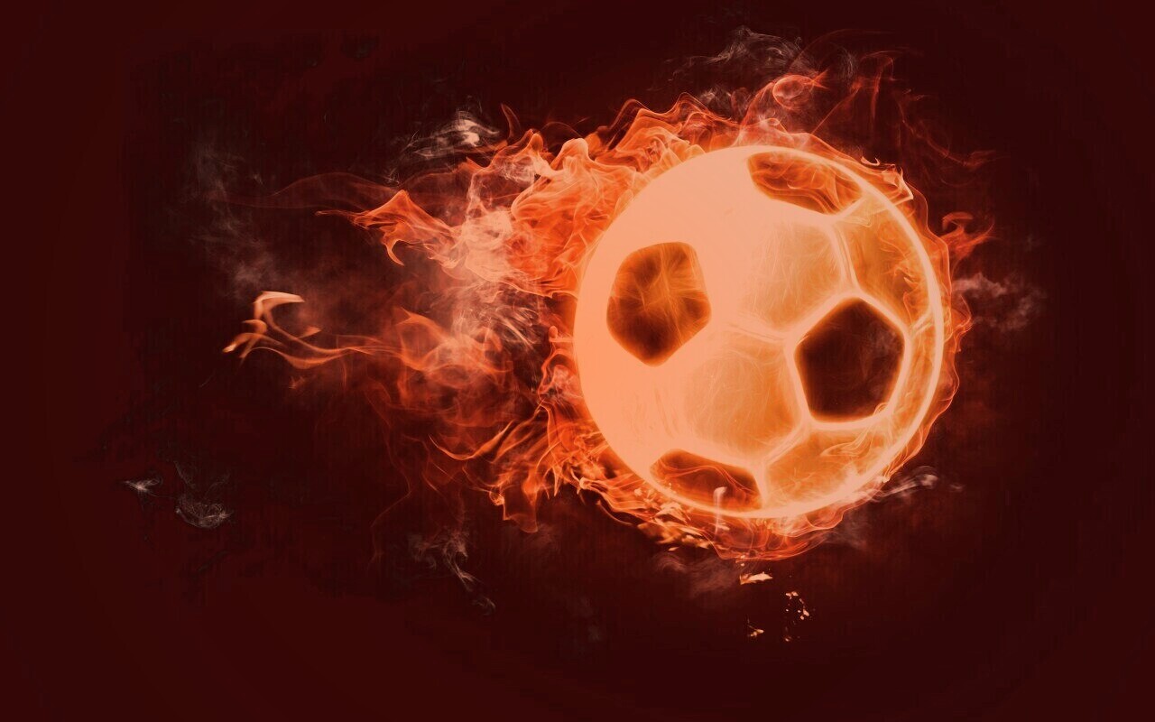 Огненный мяч обои