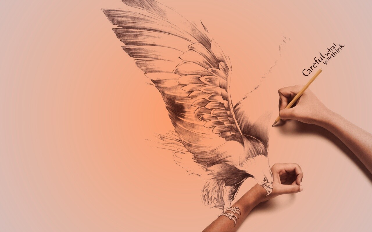 Осторожнее с тем о чем думаешь обои