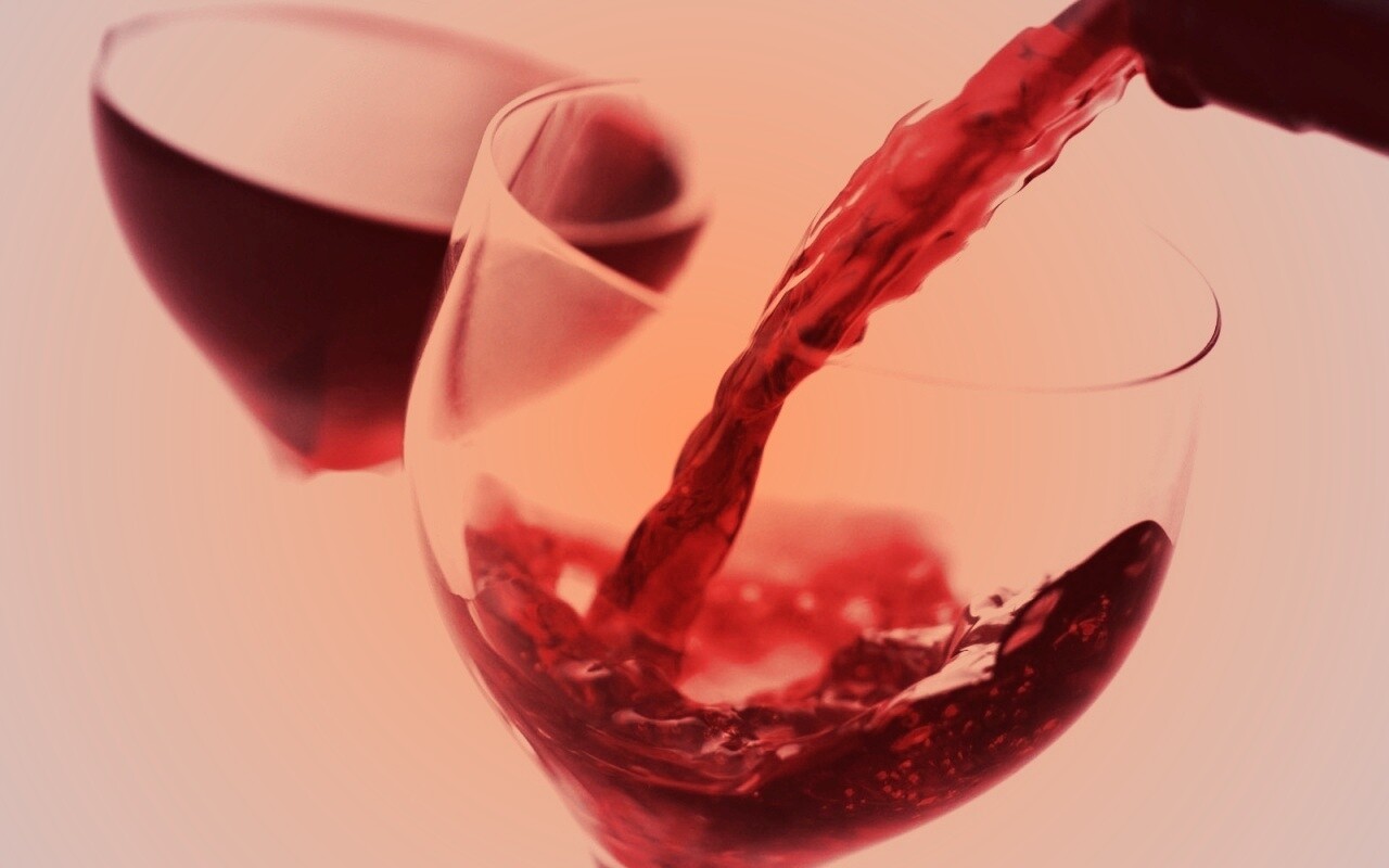 Красное вино обои
