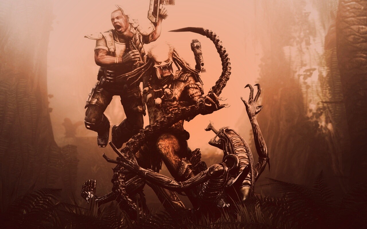 Alien vs Predator 2 обои