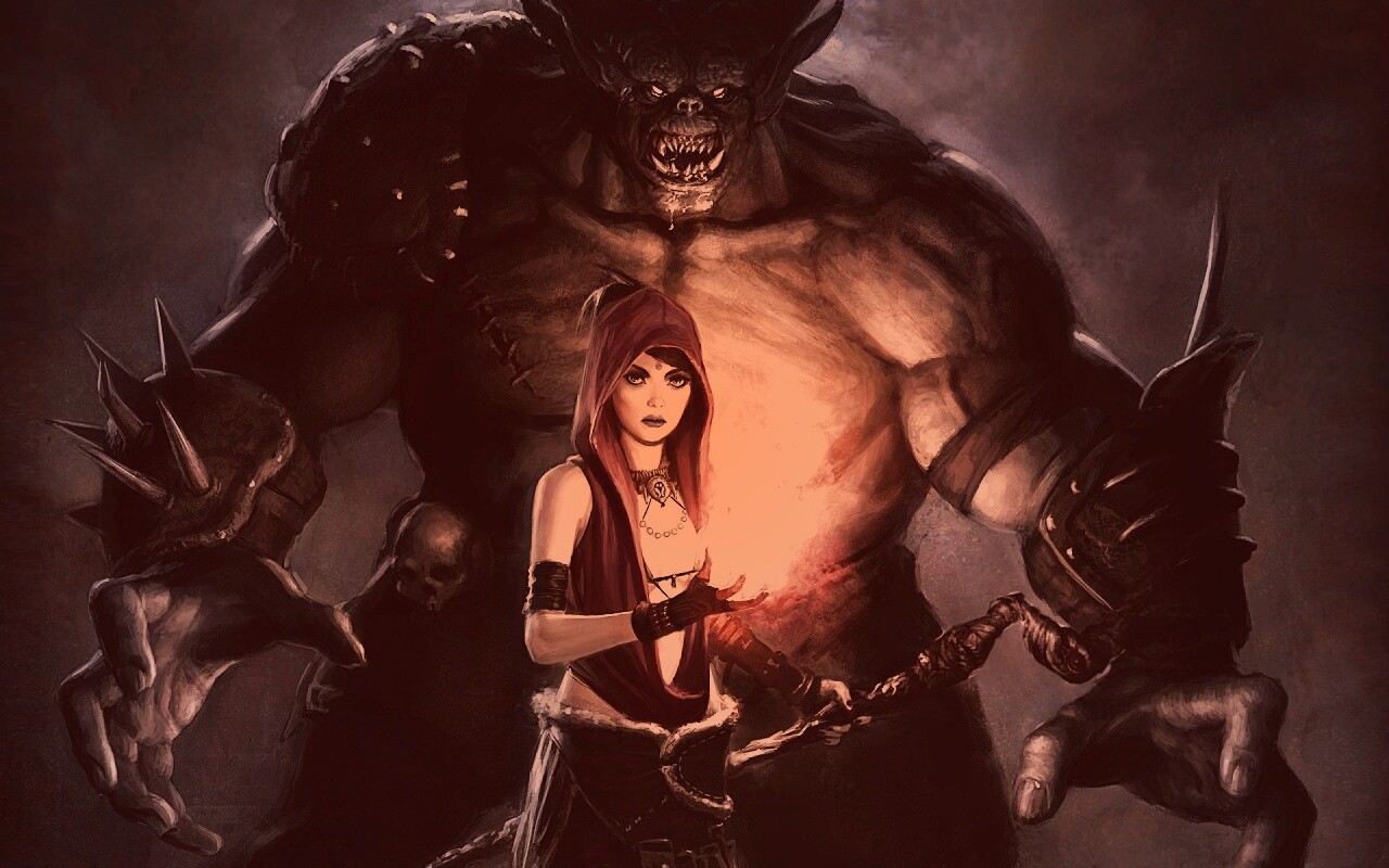 Морриган и порождение зла обои