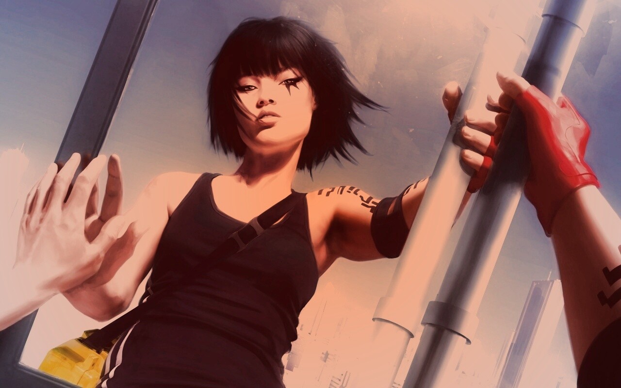 Faith из Mirrors Edge обои