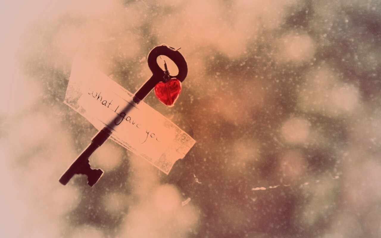 Ключ от сердца обои