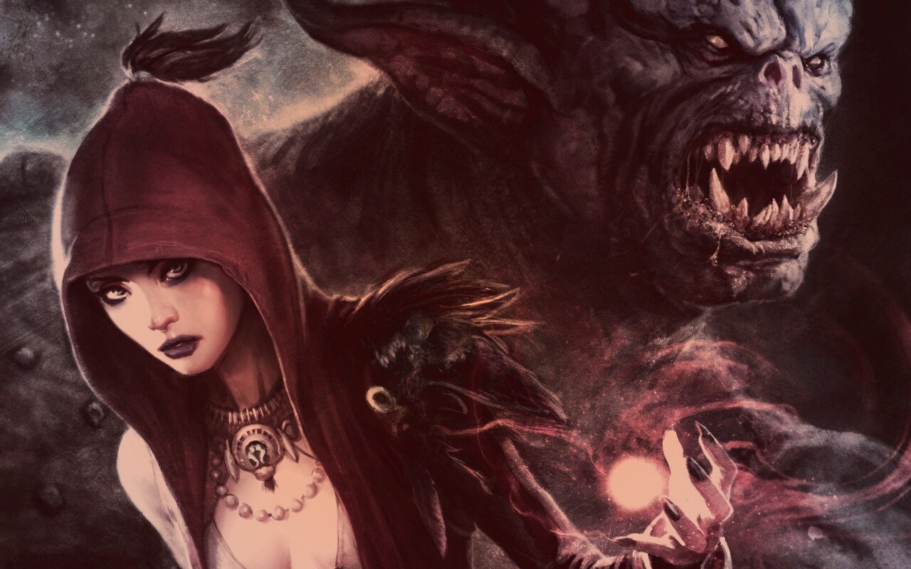 Морриган и порождение тьмы обои