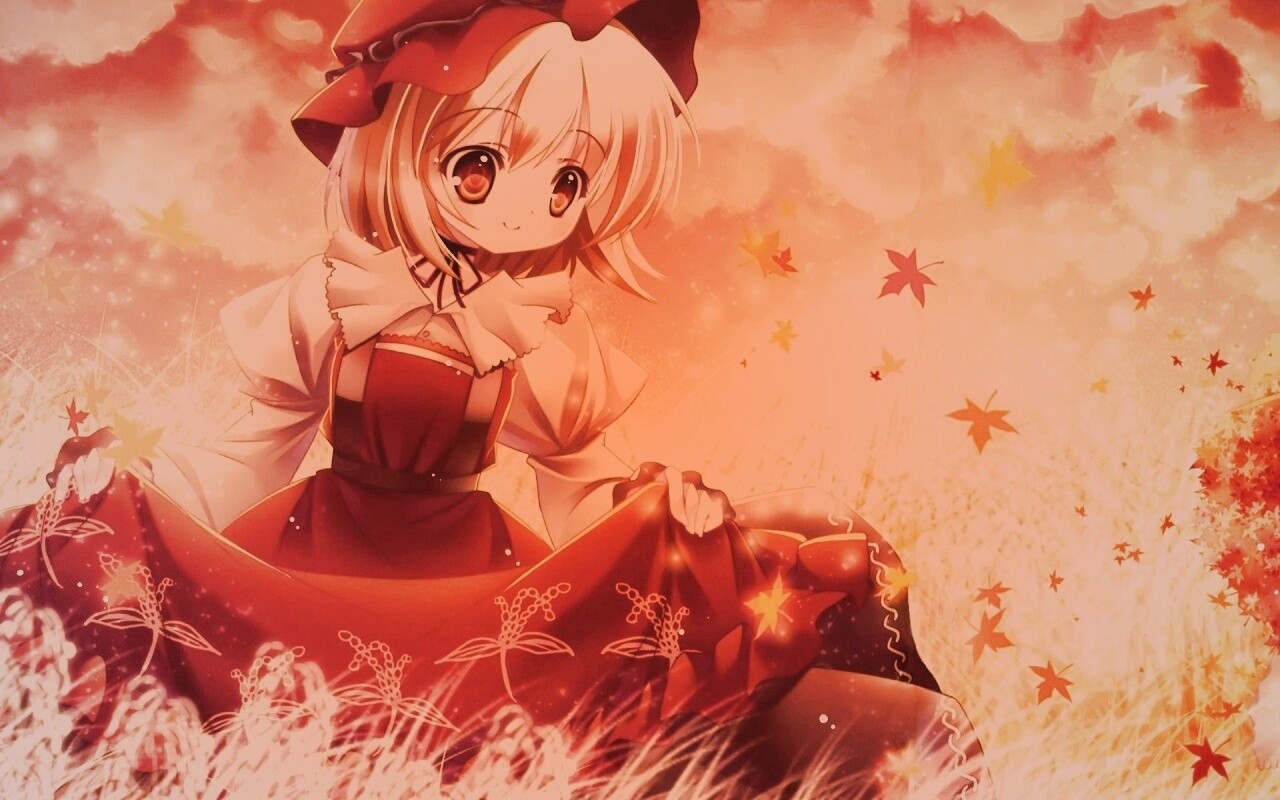 Девочка в поле обои