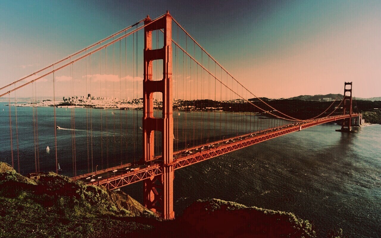 Мост Золотые Ворота обои