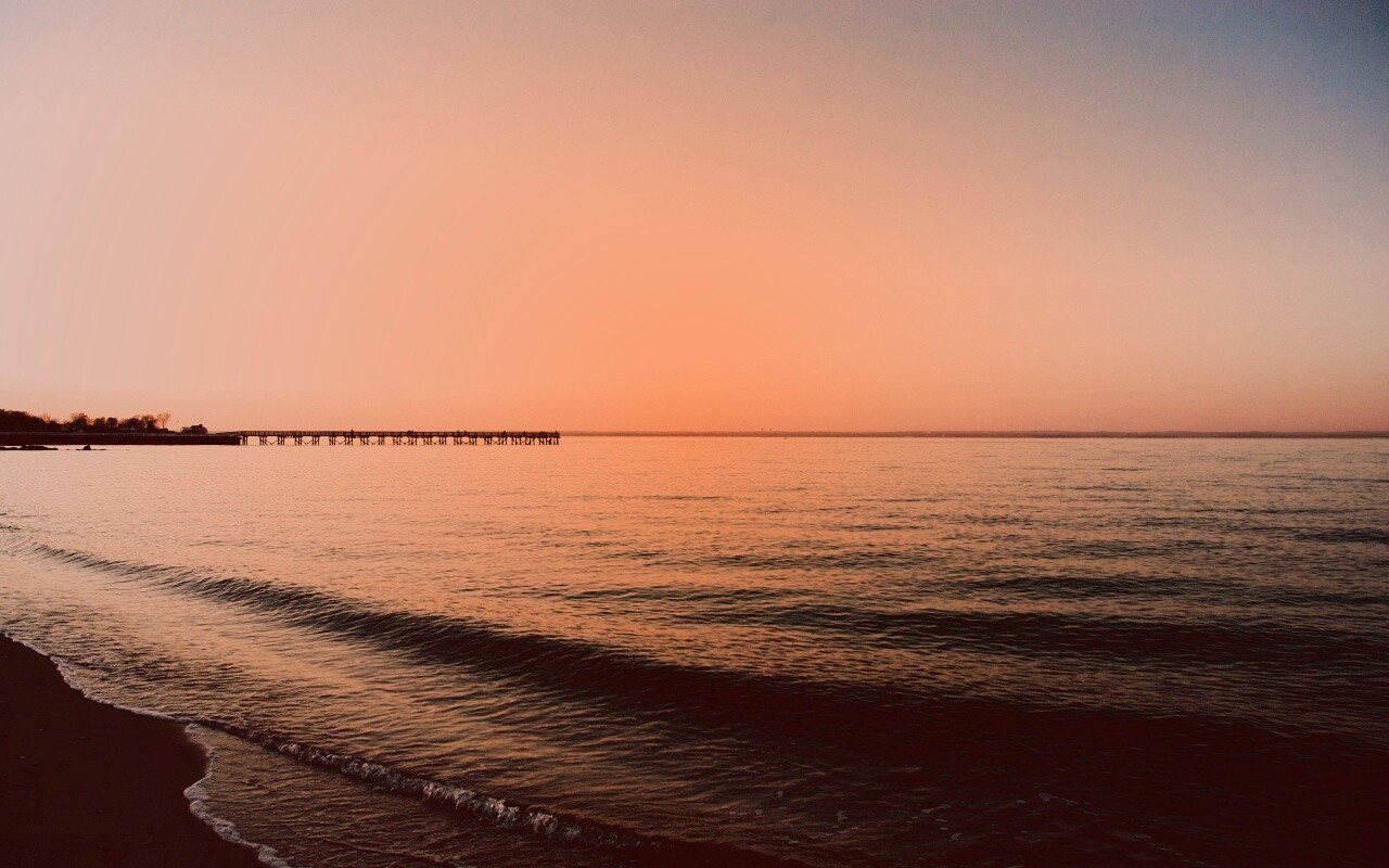 Причал обои