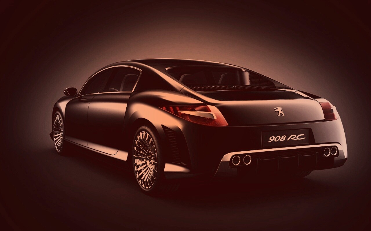 Peugeot 908 RC обои