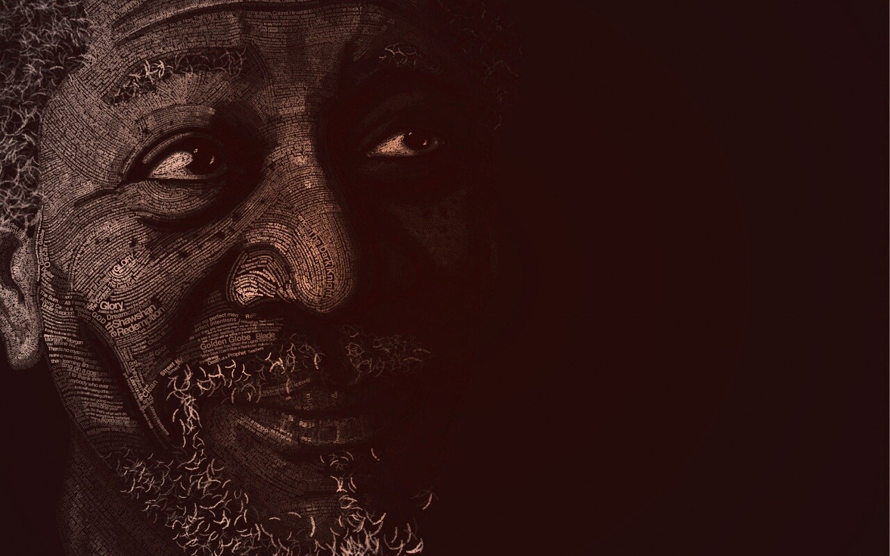 Морган Фриман — текстовый портрет обои