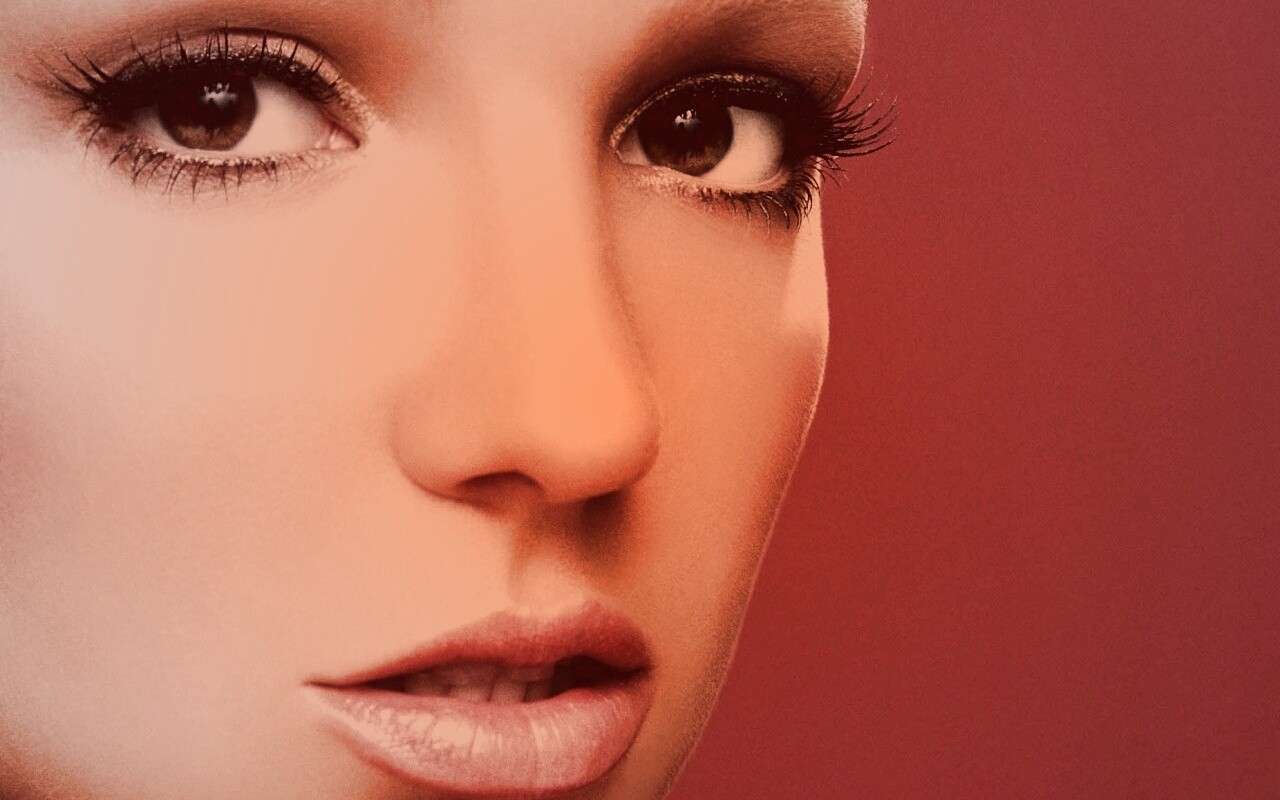 Лицо Бритни обои