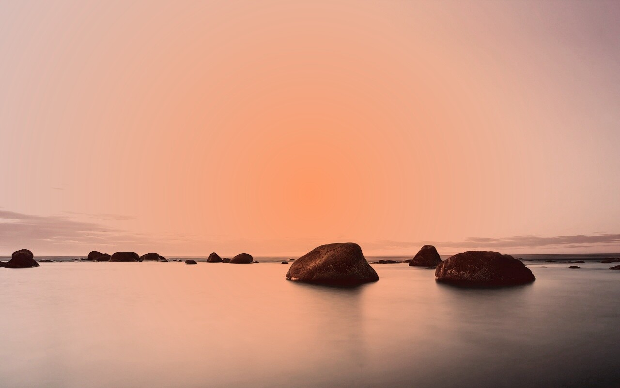 Небо и вода обои