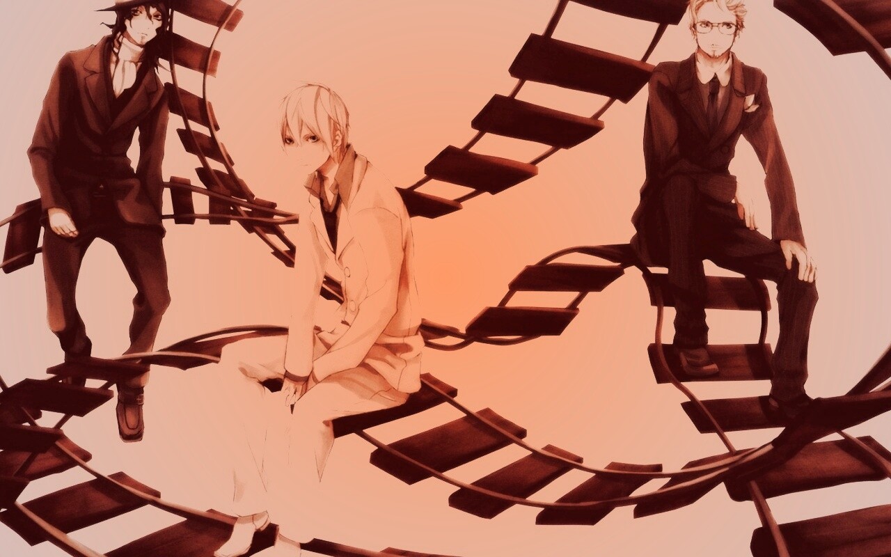 Парни в костюмах обои