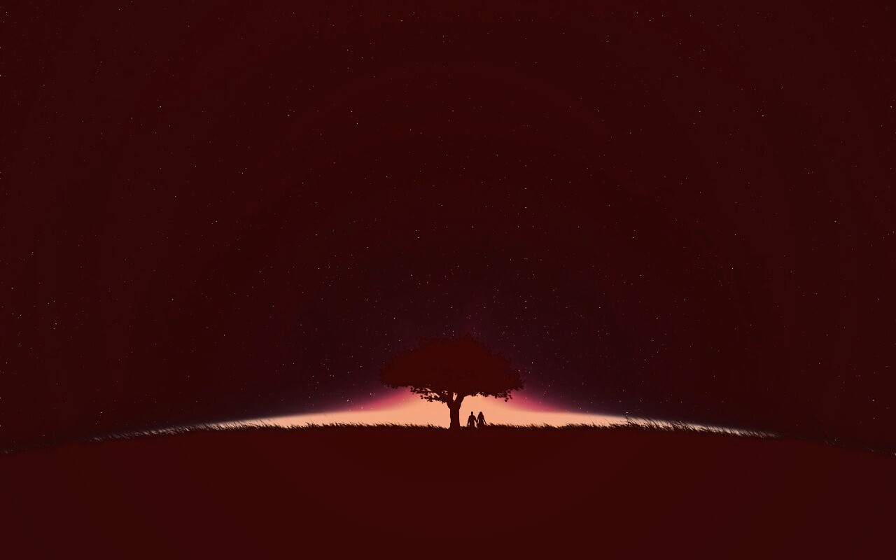 Звёздная ночь обои