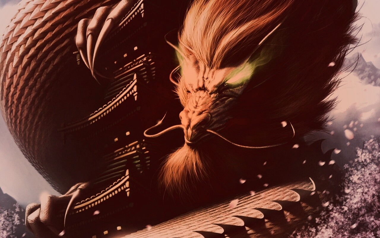 Китайский дракон обои