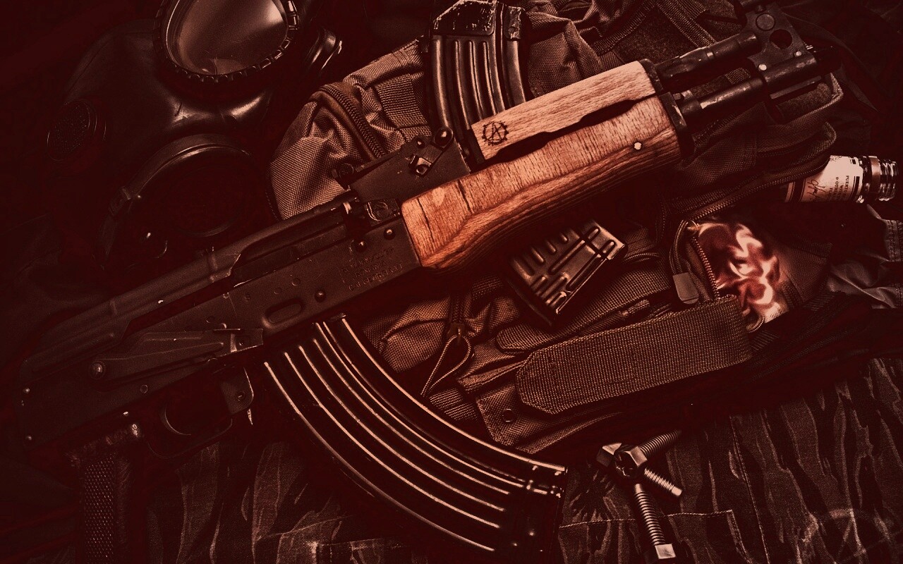 Автомат АК-47 обои